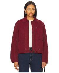 Free People - X We The Free Blair Faux Suede Jacket - Lyst