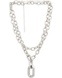Amber Sceats - Large Chain Layered Necklace - Lyst