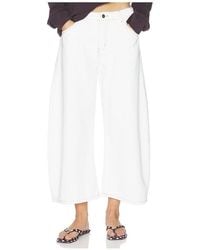 Lioness - Horseshoe Cropped Jeans - Lyst