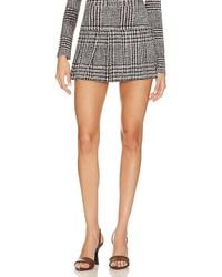 Norma Kamali - Pleated Micro Skirt - Lyst