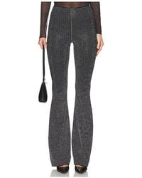 GOOD AMERICAN - Crystal Pull On Flare Leggings - Lyst