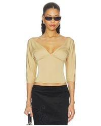 With Jean - Lana Top - Lyst