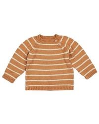 Wild Wawa - Stripe Crew Neck Sweater - Lyst
