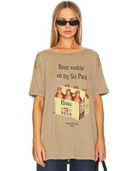 The Laundry Room - Coors Six Pack Oversized Tee - Lyst