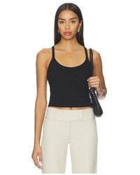 Enza Costa - Cotton Rib Cami Tank - Lyst