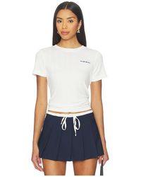 Terez - X Revolve Yankees Pointelle Baby Tee - Lyst