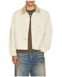 FRAME - Canvas Utility Jacket - Lyst