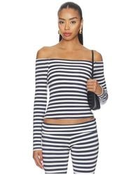 Caroline Constas - Avery Off The Shoulder Knit Top - Lyst