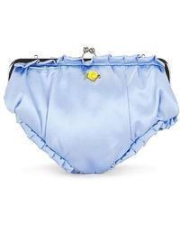 Edie Parker - Cheeky Collection Satin Undie Clutch - Lyst