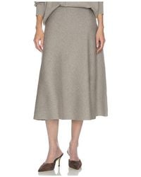 Helsa - Xanthe Knit Skirt - Lyst