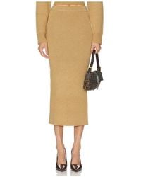 Camila Coelho - Falda Costansa En Color Bronce Talla (También En Xs, S, Xl) - Lyst