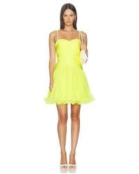 AKNVAS - Canary Micropleated Cocktail Dress - Lyst