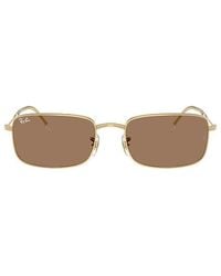 Ray-Ban - Rectangular Sunglasses - Lyst