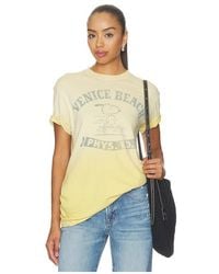 Junk Food - Venice Beach Snoopy Tee - Lyst