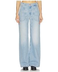 Mother - The Chisel Sneak Jeans - Lyst
