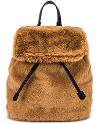 Lovers + Friends Fi Fur Backpack - Braun