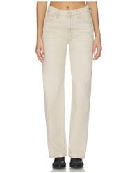 Mother - The Dodger Sneak Jeans - Lyst