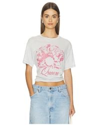 Daydreamer - Queen Best Friend Burnout Boyfriend Tee - Lyst