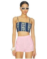 VERANDAH - Cropped Blouse - Lyst