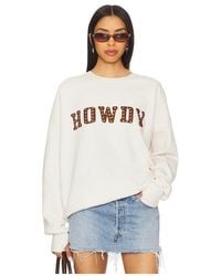 The Laundry Room - Rhinestone Howdy Jumper Sweatshirt - Lyst