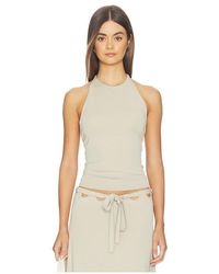 With Jean - Carrie Top - Lyst