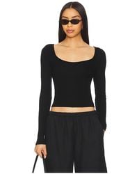 Enza Costa - Silk Knit Ballet Top - Lyst
