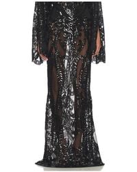 Norma Kamali - Obie Long Skirt - Lyst