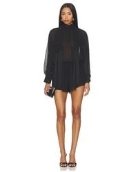 NonChalant Label - Carla Romper - Lyst
