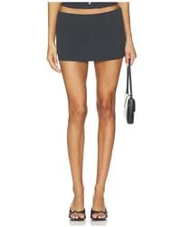 GUIZIO - Low Rise Mini Skirt - Lyst