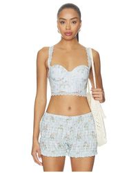 Agua Bendita - Jovie Bleu Top - Lyst