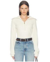 Anine Bing - June Trucker Collar Sweater - Lyst
