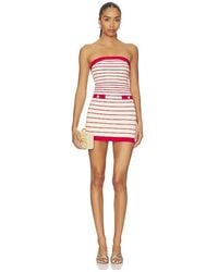 Lovers + Friends - Maeve Strapless Stripe Mini Dress - Lyst
