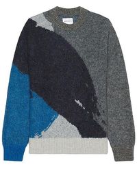 Norse Projects - Arild Alpaca Mohair Jacquard Sweater - Lyst