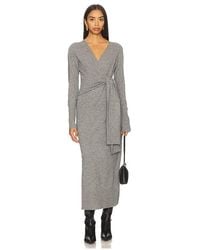 Veronica Beard Anna Knit Dress Gold Bronze in Metallic | Lyst