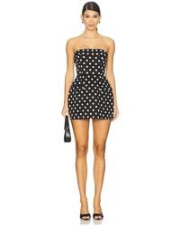 Amanda Uprichard - Lucienne Skort Romper - Lyst