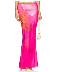 Runaway the Label - Zarela Maxi Skirt - Lyst