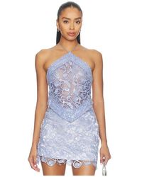 retroféte - Eaves Sequin Top - Lyst