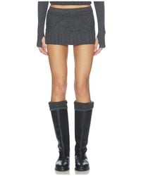 Frankie's Bikinis - Cali Cloud Knit Skort - Lyst