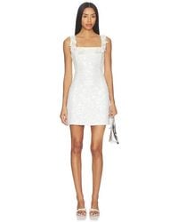 Elliatt - Alessia Square Neck Mini Dress - Lyst