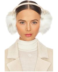 Unreal Fur - Orejeras Ears En Color Blanco Talla En - Lyst