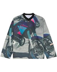 JUNGLES JUNGLES - Marsielle Moto Jersey - Lyst