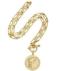 Brinker & Eliza - Collar Against Odds En Color Oro Metálico Talla En - Lyst