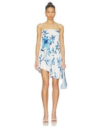 Rococo Sand - Asymmetric Bias Mini Dress - Lyst