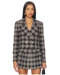 Alice + Olivia - Avery Double Breasted Blazer - Lyst