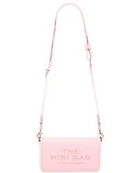Marc Jacobs - The Leather Mini Bag En Color Rosado Talla En - Lyst