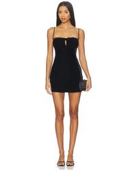 Tularosa - Marilyn Velvet Mini Dress - Lyst