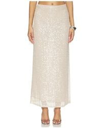 Lovers + Friends - Clara Sequin Maxi Skirt - Lyst