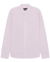 AllSaints - Laguna Long Sleeve Shirt - Lyst