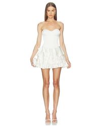 Runaway the Label - Tabitha Bustier Ruffle Mini Dress - Lyst