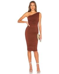 Nookie - X Revolve Inspire One Shoulder Midi Dress - Lyst
